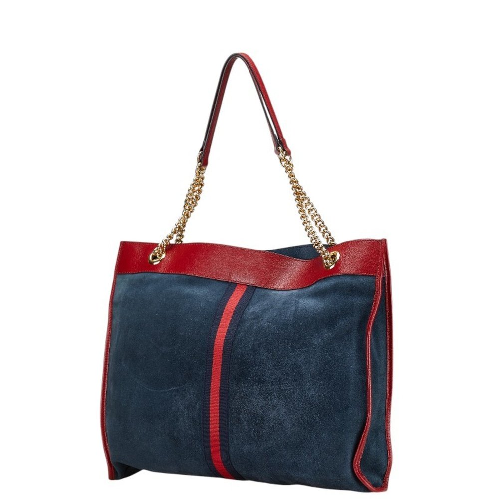 GUCCI Red Leather Shoulder Bag - Picture 2 of 16